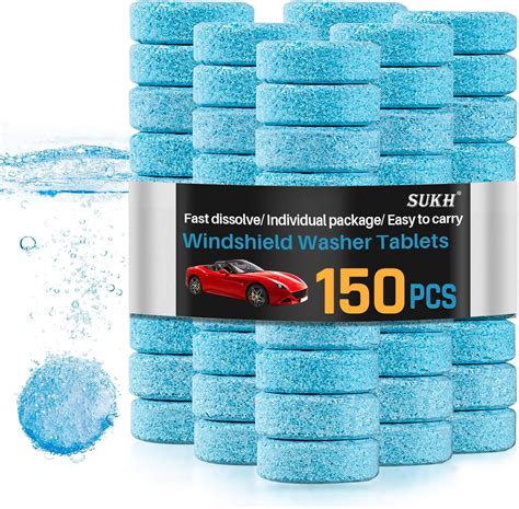 Amazon Sukh Car Windshield Washer Tablets Washer Fluid Tablets