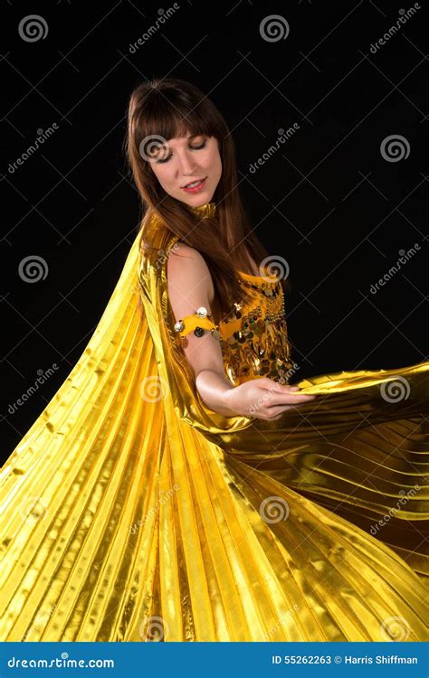 Belly Dancer Stock Image Image Of Slim Brunette Belly