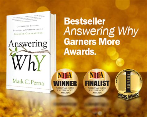 Bestseller ‘answering Why Garners More Awards Tfs Results