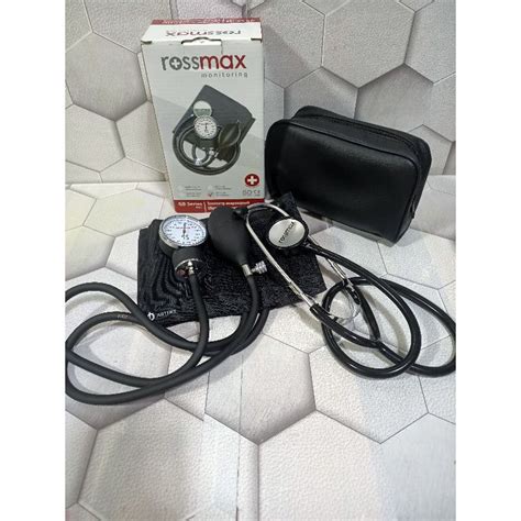 Rossmax Aneroid Sphygmomanometer With Stethoscope Shopee Philippines