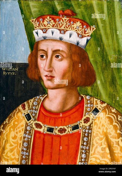 William Ii Of England William Rufus Circa 1056 1100 King Of England