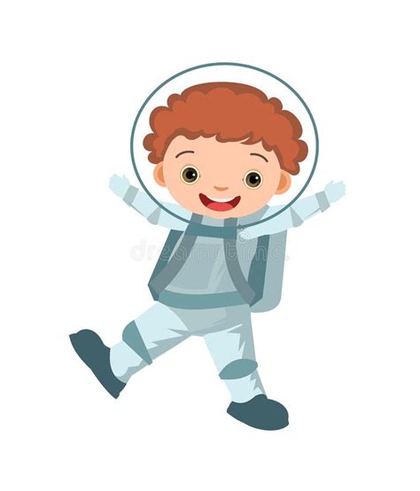 Astronauta Bambino In Tuta Spaziale Bambino Immagine Per Bambini