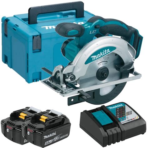 MAKITA DSS610RTJ akumulatorowa ręczna pilarka tarczowa 165mm 18V LXT 2x