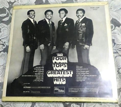 Four Tops Greatest Hits Vol 2lp Vinyl Plaka Hobbies And Toys Music