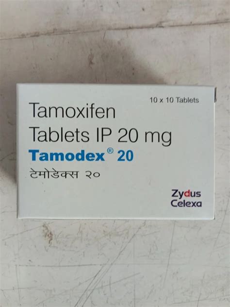 Tamodex 20 Mg Tablet At Rs 22 Stripe Tamoxifen In Nagpur ID