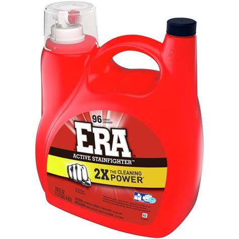 Era 2x Cleaning Power Active Stainfighter Liquid Laundry Detergent 96