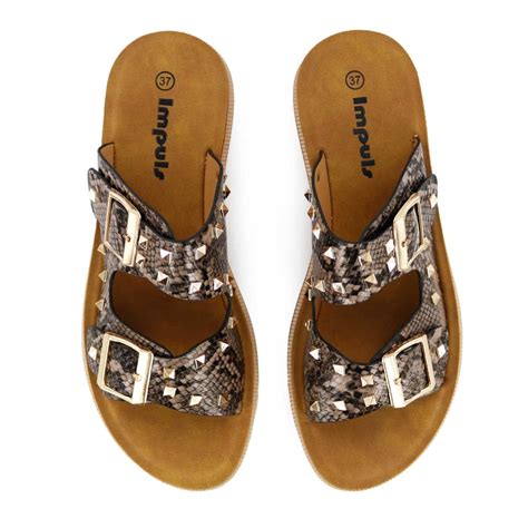 Sandalia Para Mujer Zahara Nude Pu