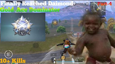 Finally Reached Daimond😍😍 Gold Ace Dominator Rank Push Part 4 Daimond