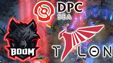 Boom Esports Vs Talon Esports Dpc Sea Tour Div Dota Youtube