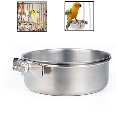 Sungpunet Oiseau Alimentation Bol Perroquet Gobelets De Nourriture Avec