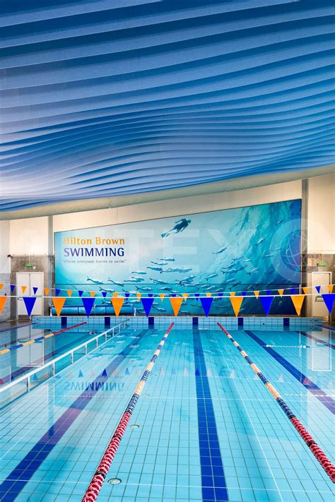 Custom Modular Acoustic Ceiling System For Indoor Swimming Pool