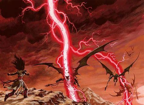 Lightning Bolt Mtg Art