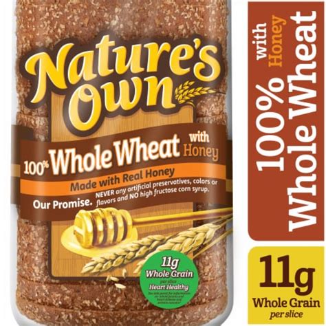 Nature S Own Wheat Bread 16 Oz Kroger