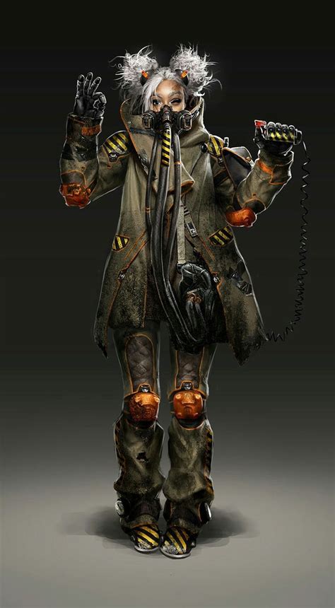 Pin By S H On Art Apocalypse Character Cyberpunk Character Post