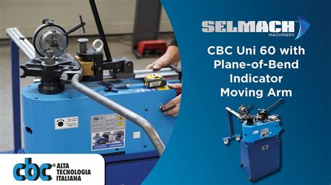 Cbc Uni Tube Bender With Plane Of Bend Indicator Moving Arm Youtube