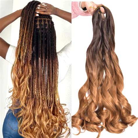 Extensions De Cheveux Tress S Boucles Fran Aises Pour Femmes Noires