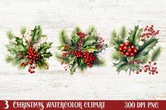 Winter Christmas Greenery Clipart Christmas Greenery Clipar