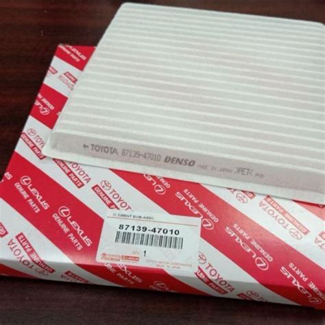 Toyota Vios NCP 42 And Camry ACV30 Air Cond Cabin Filter 17801 0M010