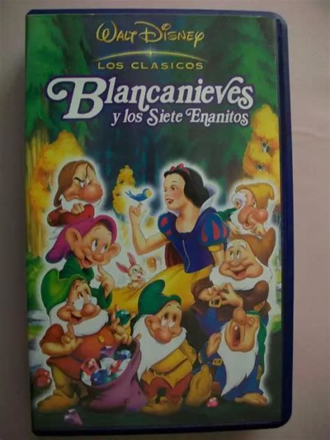 Blancanieves Y Los Siete Enanitos Cl Sicos Walt Disney Vhs En