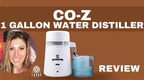 CO Z 1 Gallon Water Distiller 4L Home Countertop Distiller Water