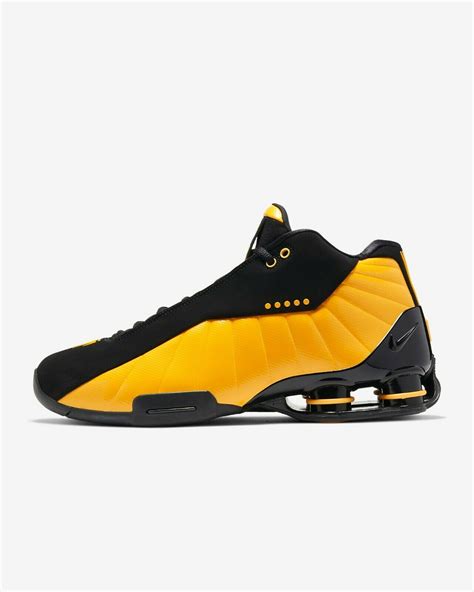 Nike Shox Bb4 Mens Vince Carter Basketball Shoes At7843 002 Black Yellow Ebay Mens Nike Shox