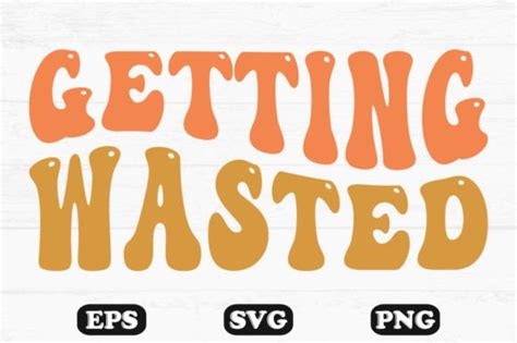 Getting Waster Retro Wavy Svg Designs Graphic By Hosneara 4767