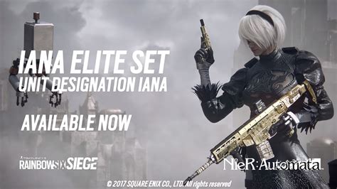 Rainbow Six Siege Officially Announces New Elite Set Collab With Nier