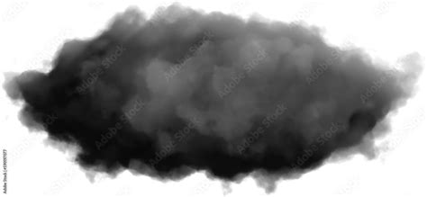 Storm Cloud 3d Render Small Black Cloud Transparent Background PNG