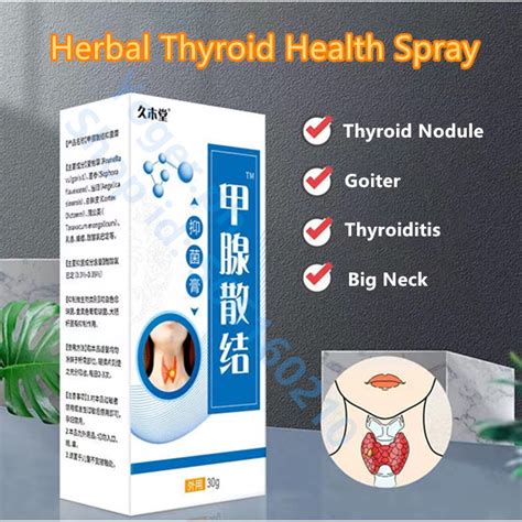 G Herbal Thyroid Spray Thyroid Cream For Thyroid Nodule Neck Thick