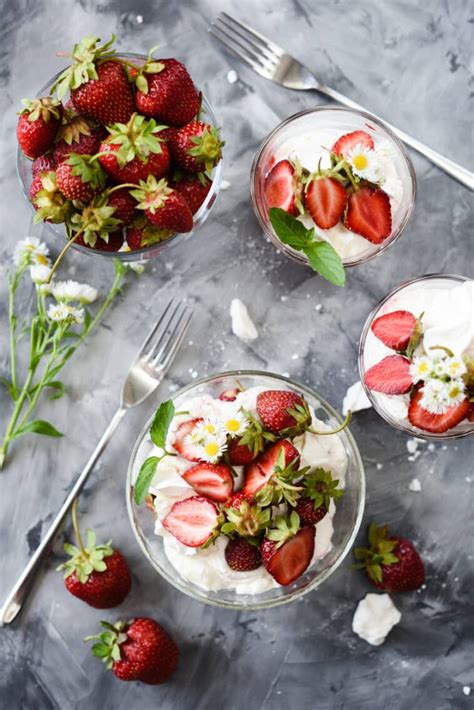 Verrines De Fruits Rouges Et Mascarpone La Recette