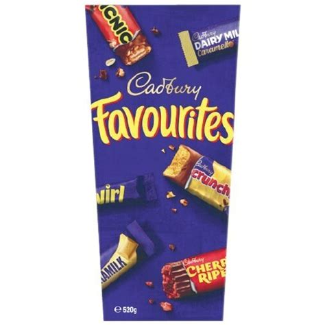 Cadbury Favourites Chocolates 520g Kiwi Corner Dairy