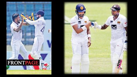 Mathews And Chandimal Centuries Put Sri Lanka On Top FrontPage