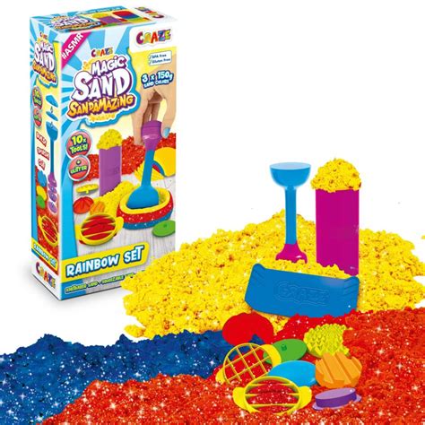 Magic Sand Sandamazing Rainbow Set Craze Shop