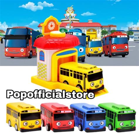 Jual Mainan Anak Bus Mobil Tayo Garasi 2 Pcs Mainan 2pcs Garasi Tayo Shopee Indonesia