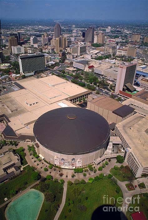 Hemisfair Arena And Skyline Of San Antonio Photograph By Wernher Krutein Fine Art America