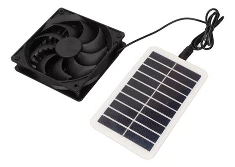 Ventilador De Escape Con Panel De Energ A Solar W Ahorr Cuotas