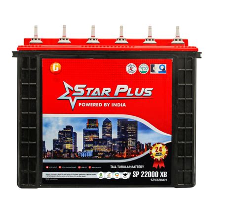 Starplus 220ah Tall Tubular Batteries Ipower Energy Hub