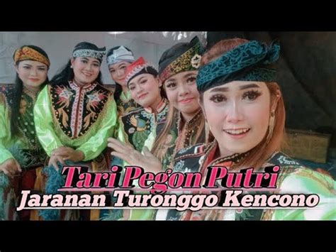 Tari Pegon Putri Terbaru Turonggo Kencono Live Desa Bonsari Tembok Rejo