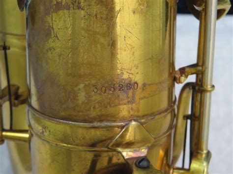 King Super 20 Tenor Saxophone 1949 Serial 303260