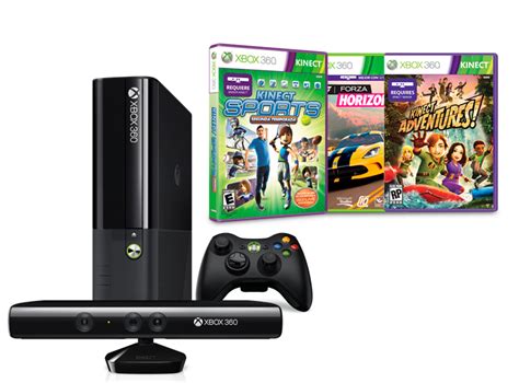 Ripley Combo Consola Xbox 360 250gb Control Kinect 2 Juegos 1 Mes Gold