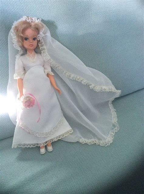 Sindy Blushing Bride Outfit And Doll 1978 15 3 Barbie Wedding Dress