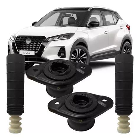 Kit Coxim Batente Amort Traseiro Nissan Kicks A