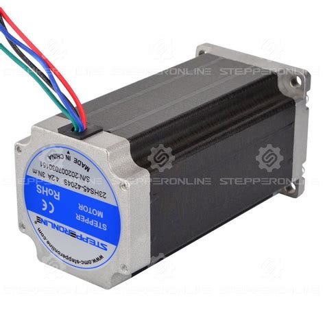 Nema 23 Bipolar 3Nm 425oz In 4 2A 57x57x113mm 4 Wires Stepper Motor