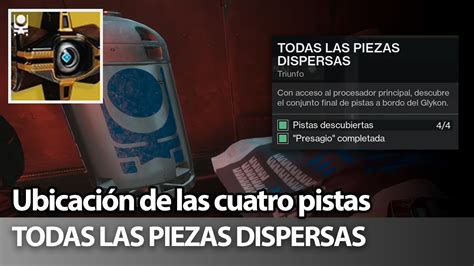 Destiny Ubicaci N De Las Cuatro Pistas En La Misi N Presagio Todas