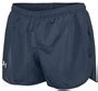 Under Armour Women S Inseam Kick Split Shorts Bk Forest Graphite