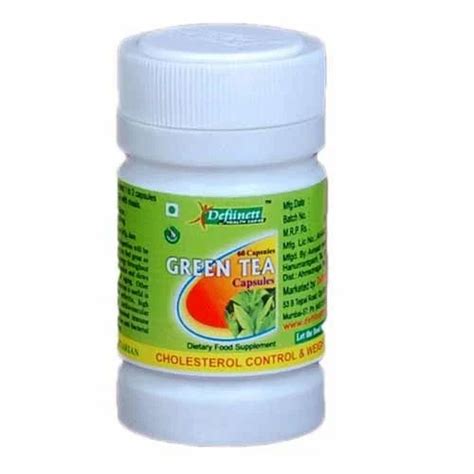 Green Tea Capsule At Best Price In Mumbai By Defiinet Health Care Id