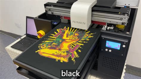 Funsun Advanced A3 Digital Flatbed Printer Industrial Textile Fabric