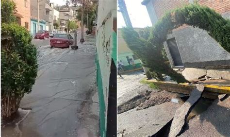 Captan En Video Enorme Fuga De Agua En La Gam Autoridades La Reparan