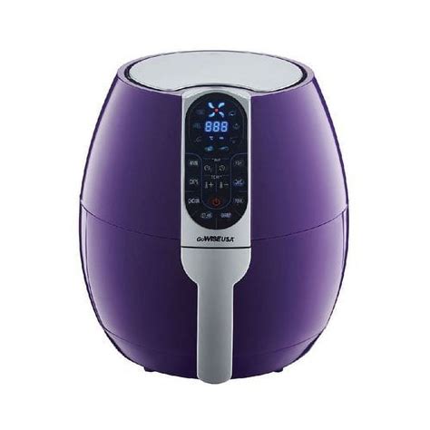 Gowise Usa 3 7 Quart 8 In 1 Electric Programmable Air Fryer Plum