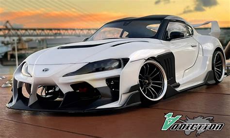 New Addiction Rc Design Toyota Gr Supra For Hycade Pour Tec